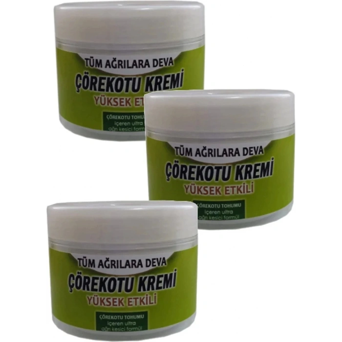 Hubrendy Bez Süper Çörek Otu Muzicevi Krem 100 ml x 3 Adet