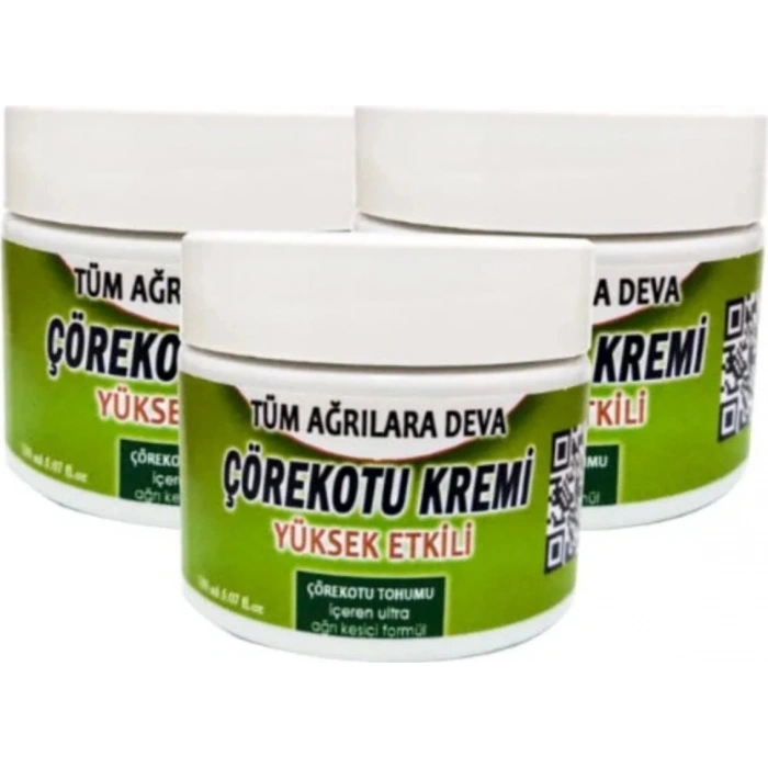 Hubrendy Bez Süper Corex Çörek Otu Kremi 3 Adet Birden 150 ml