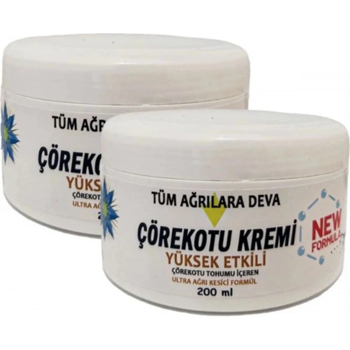 Hubrendy Bez Süper Corex Çörek Otu Kremi White Box 200 ml Ölçeğinde x 2 Adet