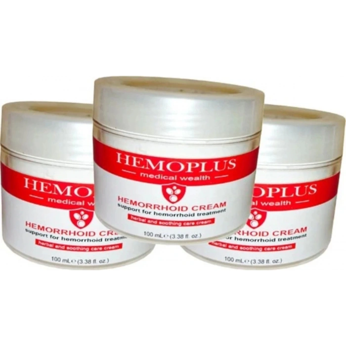 Hubrendy Bez Süper Hemoplus Krem 150 ml 3 Adet Birden