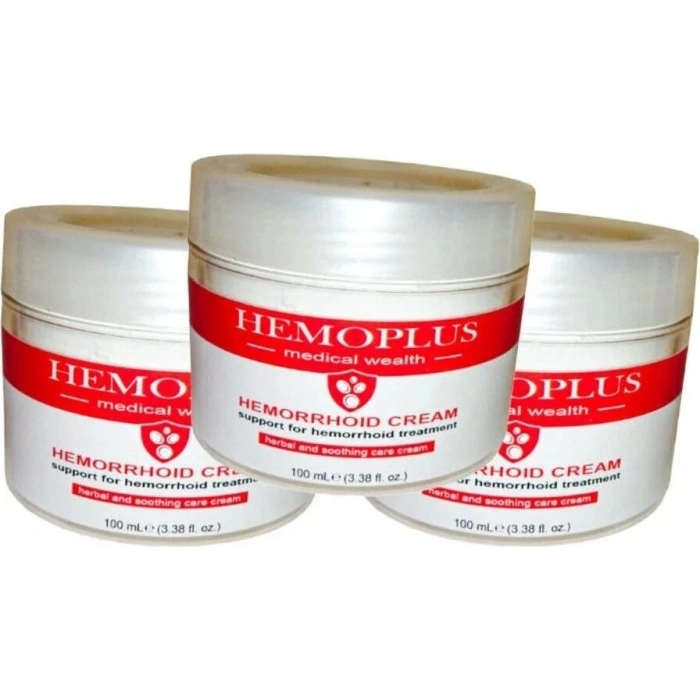 Hubrendy Bez Süper Hemoplus Kremi 150 ml x 3 Adet