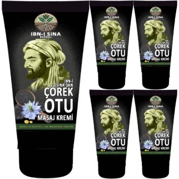 Hubrendy Bez Süper Ibni Sina Çörek Otu Kremi 5X50 ml