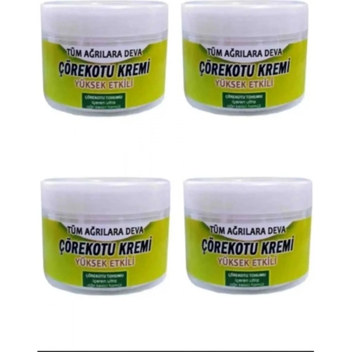 Hubrendy Bez Süper Mem Çörek Otu Kremi 100ML - 4 Adet Set