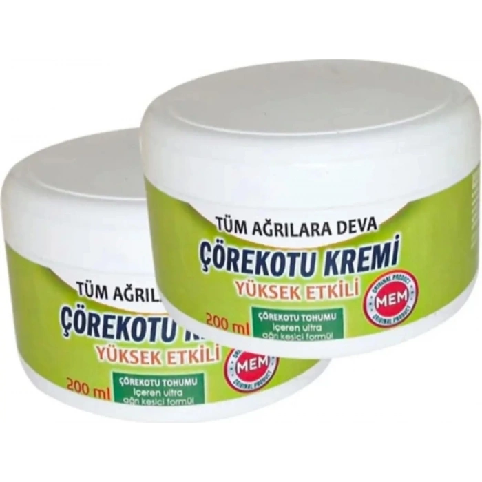 Hubrendy Bez Süper Mem Çörek Otu Kremi Green Box 200 ml Ölçeğinde x 2 Adet