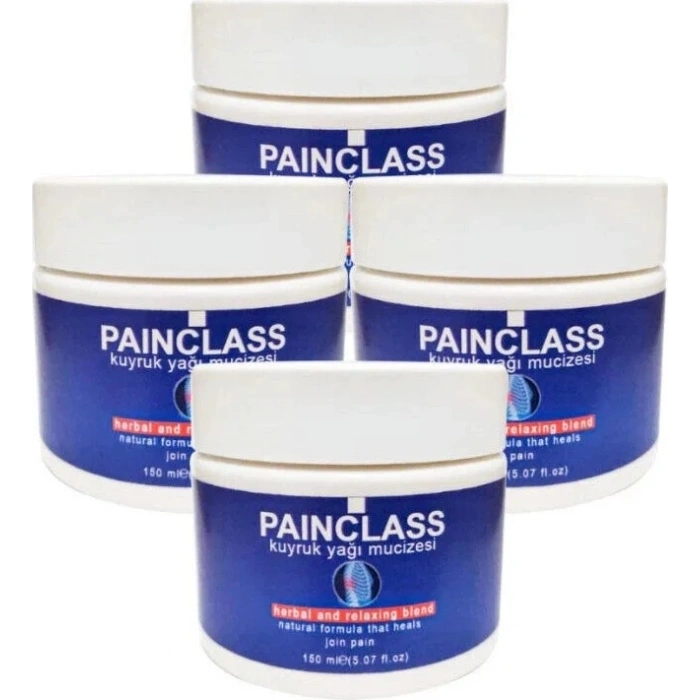 Hubrendy Bez Süper Painclass 4X150 ml Kuyruk Yağı Kremi