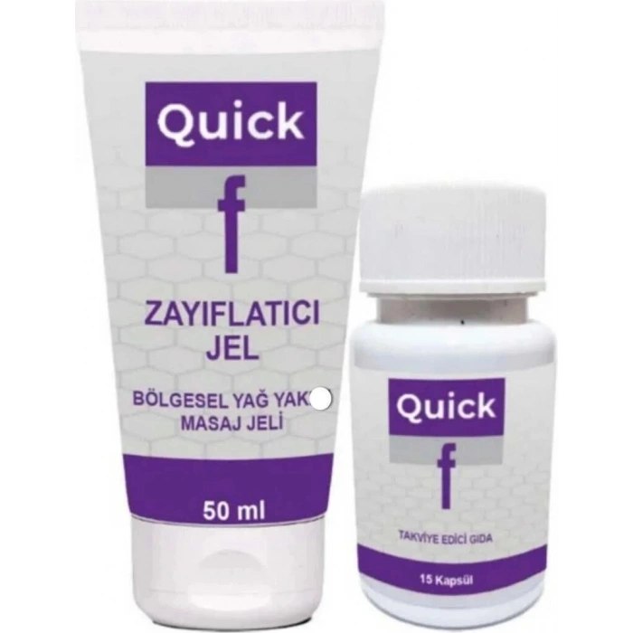 Hubrendy Bez Süper Quickf Bölgesel Jel 50 ml + Quickf 15li