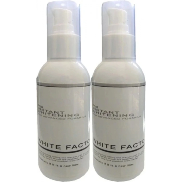 Hubrendy Bez Süper White Factor For Instant Whitening - Krem 120 ml x 2 Adet