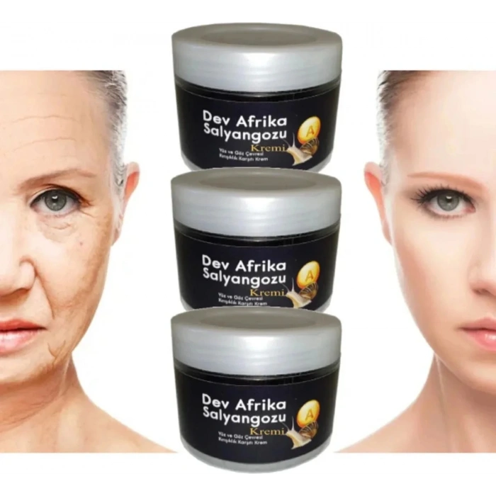 Hubrendy Bez Süperr Markalar Das Dev Arfrika Salyangozu  Krem 100 ml x 3 Adet