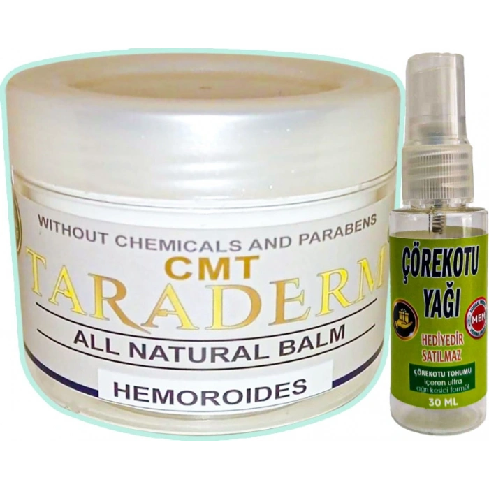 Hubrendy Bez Taraderm Bakım Kremi 100 ml + Çörek Otu Yağı 30 ml