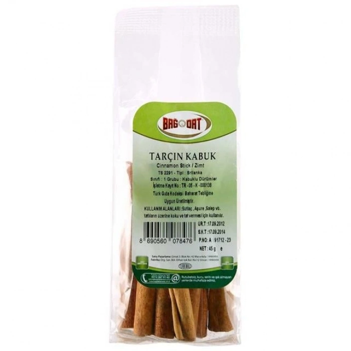 Hubrendy Bez Tarçın Kabuk 45gr 1 Adet
