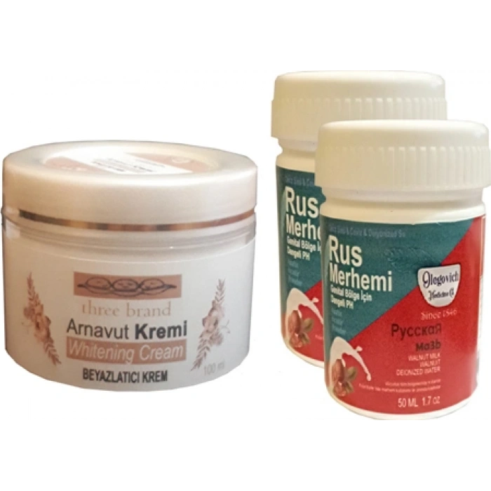 Hubrendy Bez Three Brand Arnavut Kremi + Rus Merhemi 50 ml
