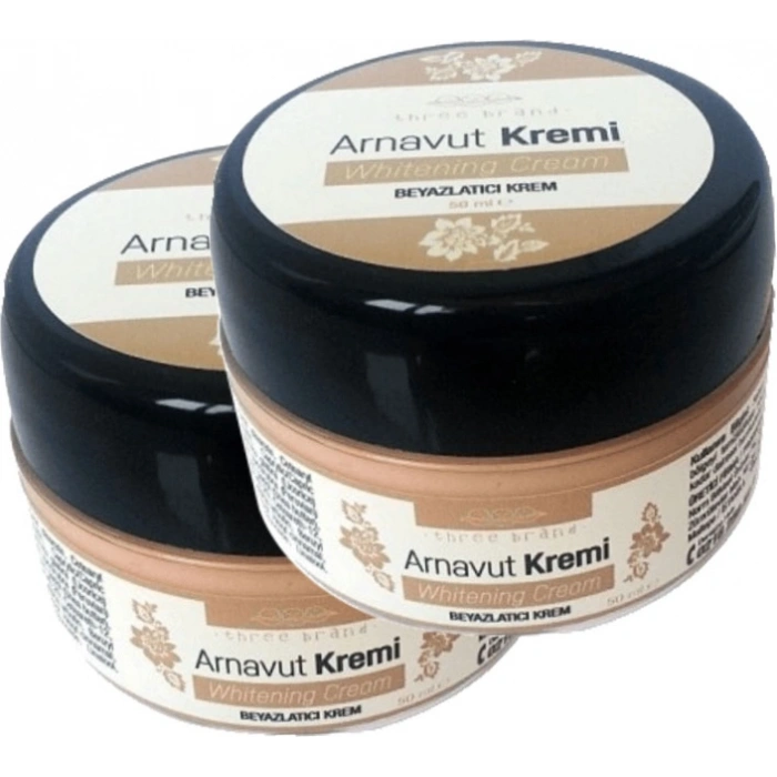 Hubrendy Bez Three Brand Whitenes Arnavut Kremi 50 ml 2 Adet