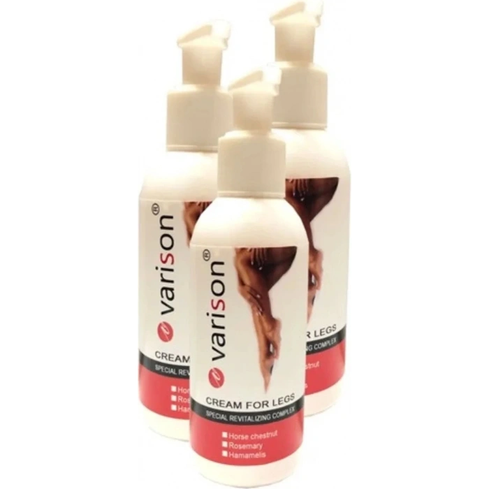 Hubrendy Bez Varison Cream Dizbacak Bakım Kremi 120 ml 3 Adet