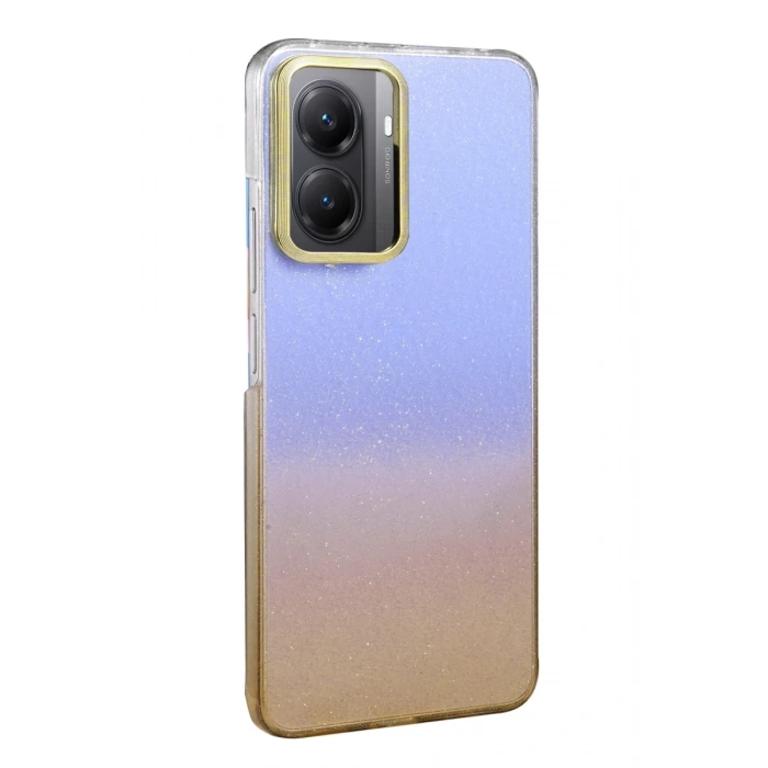 Hubrendy Bez Xiaomi Poco X7 Pro Glossy Kapak - Çöl Titanyum