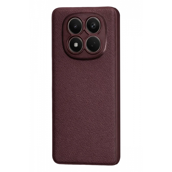 Hubrendy Bez Xiaomi Redmi Note 15 Pro Plus 5G Thermax Silikon Kılıf - Bordo