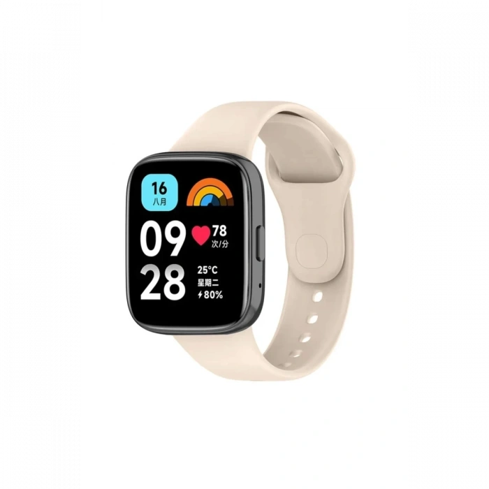 Hubrendy Bez Xiaomi Redmi Watch 3 Active Klasik Kordon - Yıldız Işığı