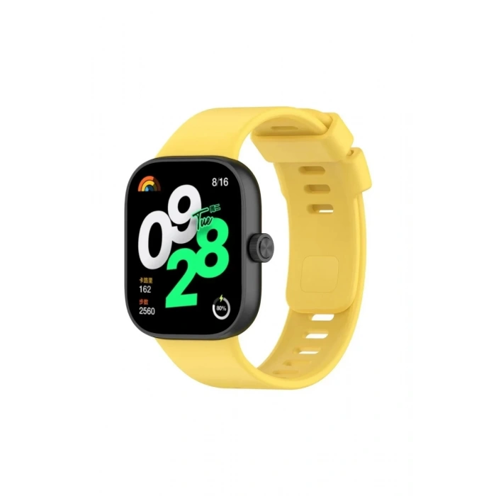 Hubrendy Bez Xiaomi Redmi Watch 4 Klasik Kordon - Sarı