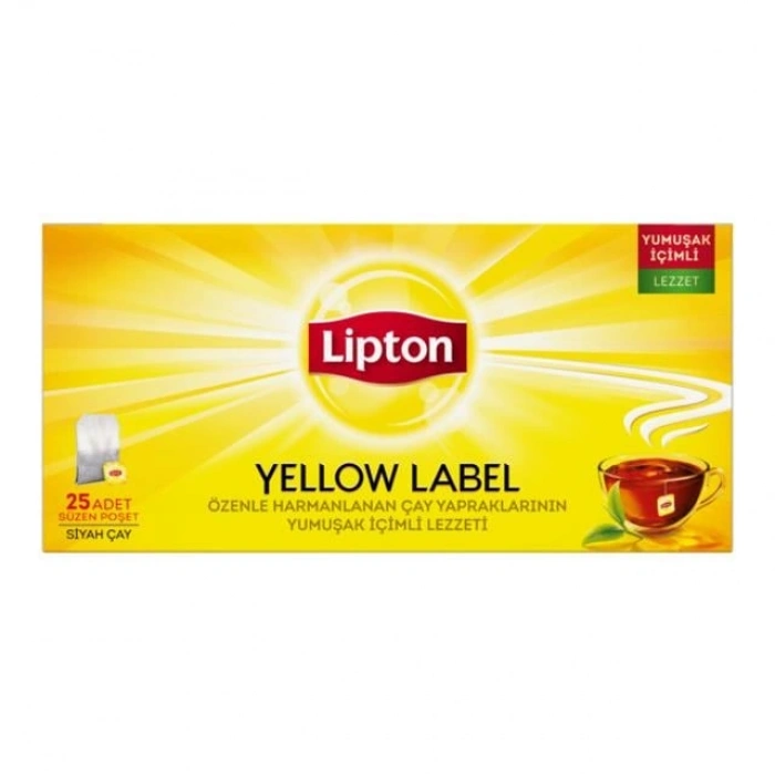 Hubrendy Bez Yellow Bardak Poşet Çay 50Gr 1 Adet