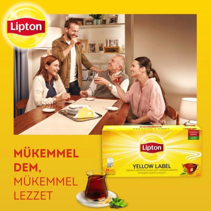 Hubrendy Bez Yellow Bardak Poşet Çay 50Gr 1 Adet