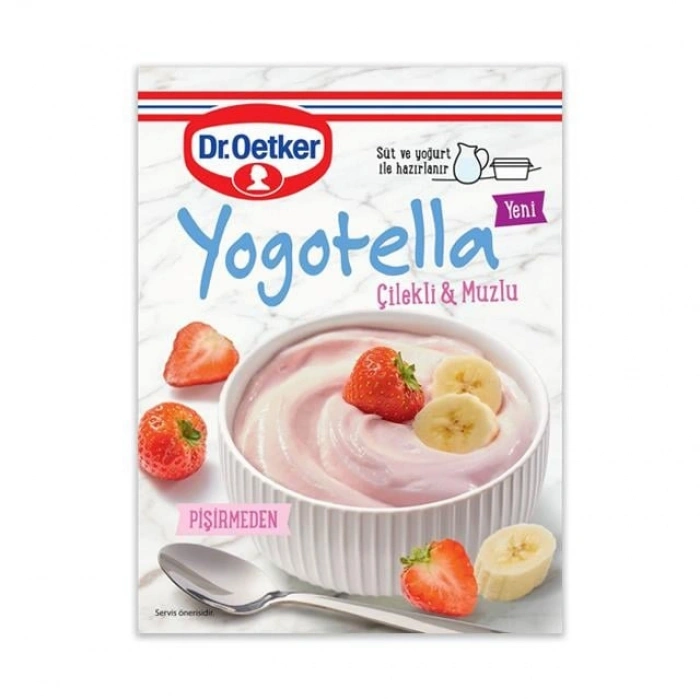 Hubrendy Bez Yogotella Çilek-Muz 68gr 1 Adet