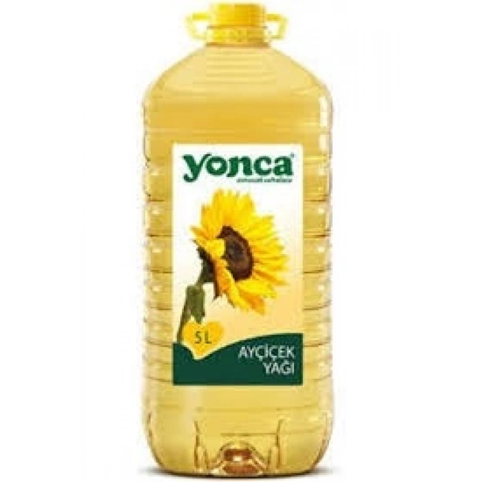 Hubrendy Bez Yonca Ayçiçek Yağı 5 lt Pet 1 Adet