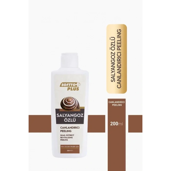 Hubrendy Bez Yüz Bakım Peelıng - SALYANGOZ ÖZLÜ PEELING 200 ML