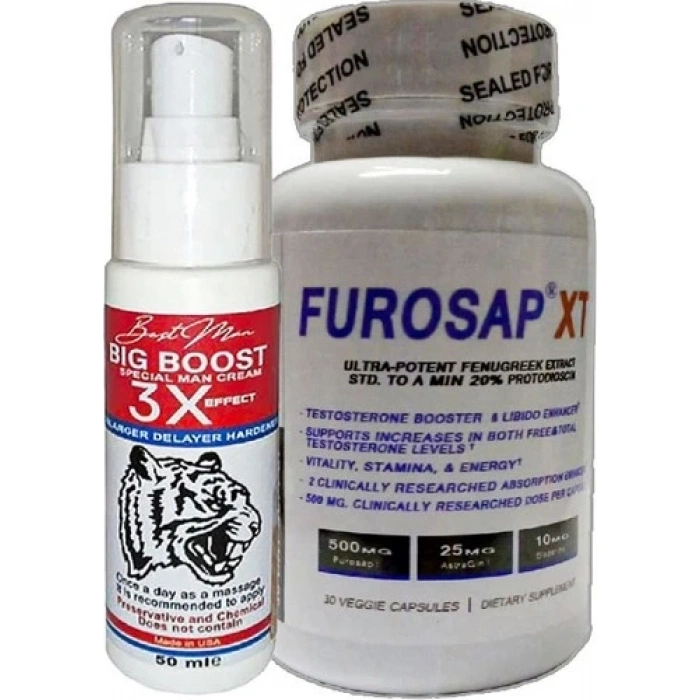 Hubrendy Bez Bigboost 50 ml Erkeklere 3xeffect Krem + Yanında Xt 30LU Erkek