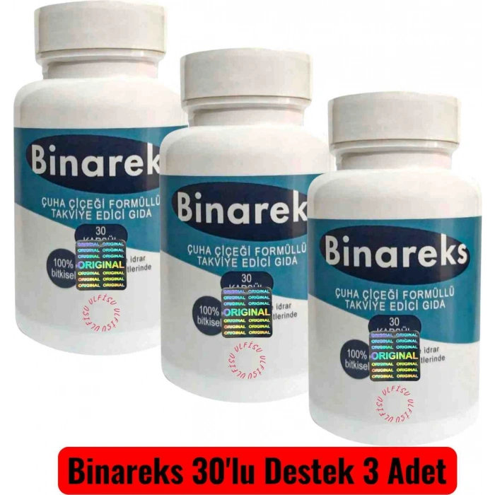 Hubrendy Bez Binareks 3 Adet - Binareks 30 Lu 3 Adet