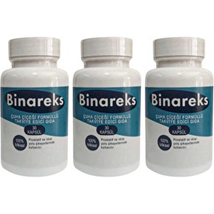 Hubrendy Bez Binareks 30 Kapsül - 3 Kutu
