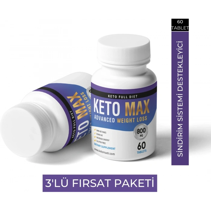 Hubrendy Bez Bioleks Keto Max 3 Adet