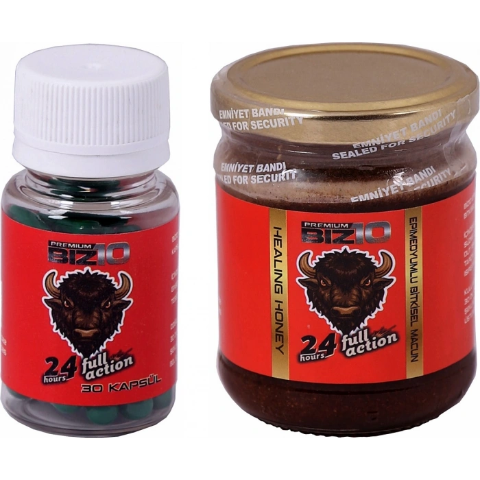 Hubrendy Bez Bizon 600MG 30lu Bizon Atom Macun 240GR