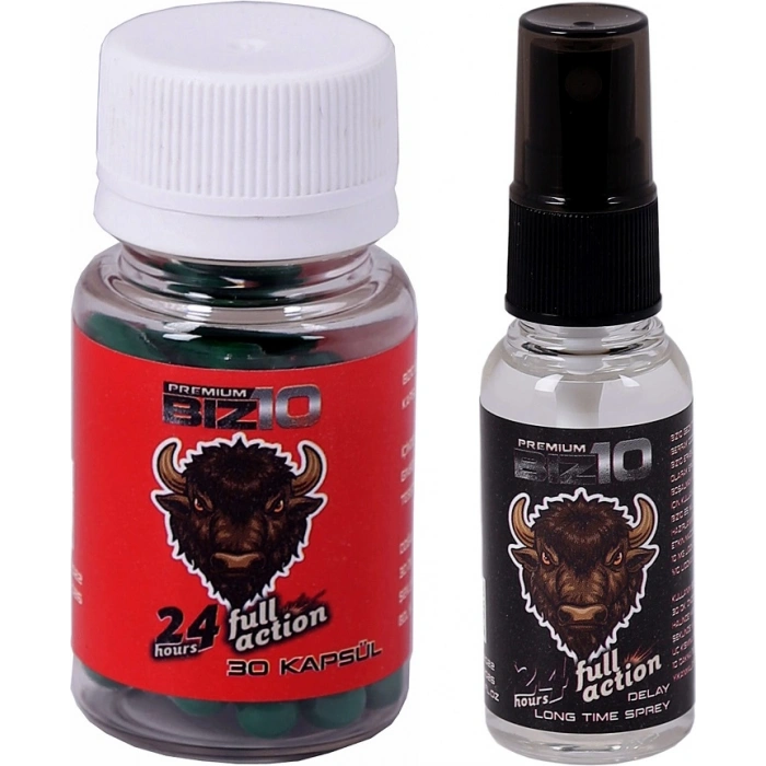 Hubrendy Bez Bizon 600mg 30Lu Ve Bizon Sprey 1 Kt