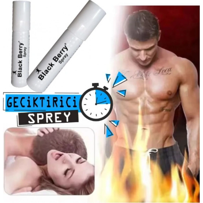 Hubrendy Bez Black Berry 2 Adet Erkeklere Sprey