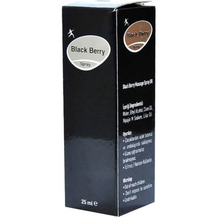 Hubrendy Bez Black Berry Masaj Sprey