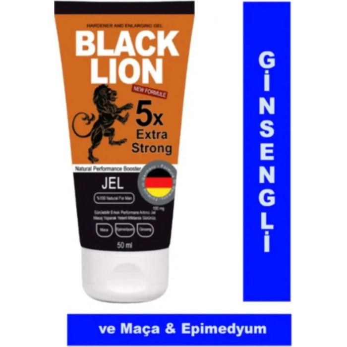 Hubrendy Bez Black Lion Ginsengli Erkeklere Özel Krem 50 ml