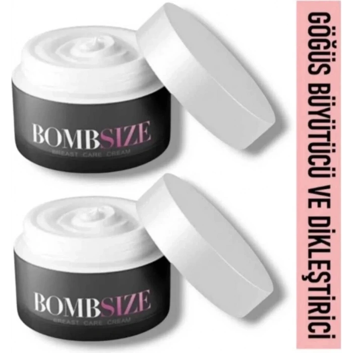 Hubrendy Bez Bombsize Kadınlara Özel Göğüs Bakım Kremi 50 ml x 2 Adet