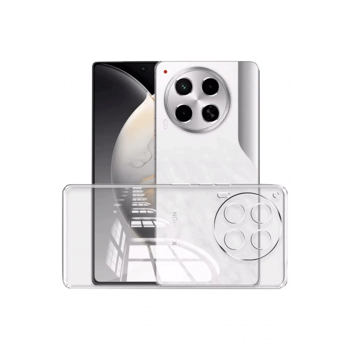 Hubrendy Bez Tecno Camon 30 Kılıf Lüx Şeffaf Silikon