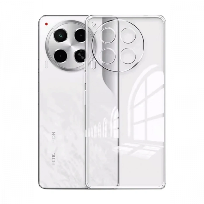 Hubrendy Bez Tecno Camon 30 Kılıf Lüx Şeffaf Silikon