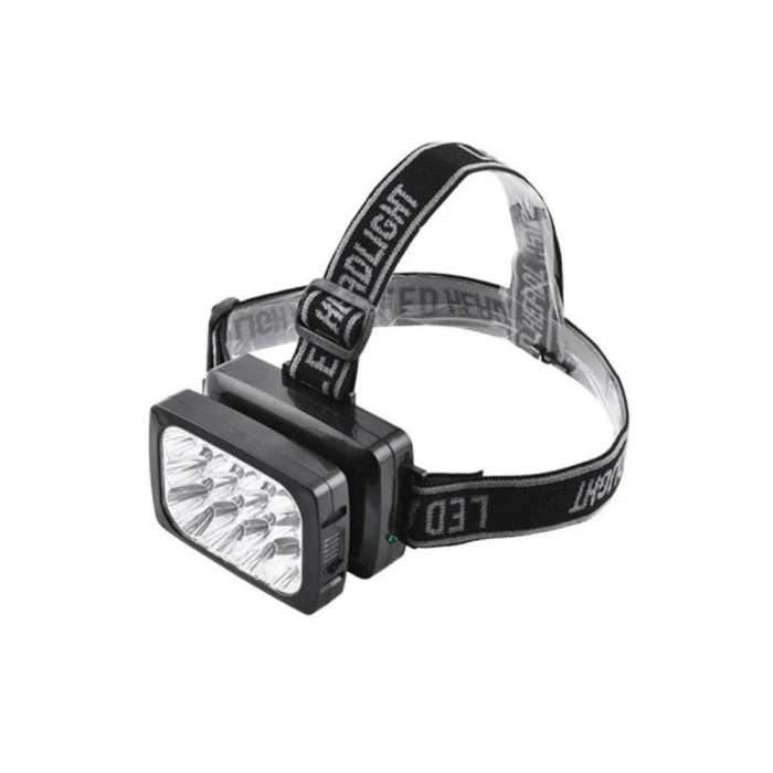 Hubrendy ÇER 12 Ledli Güçlü Şarjlı Kafa Lambası Wt-064