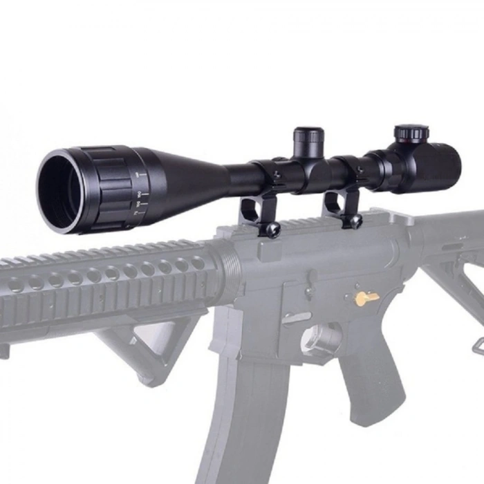 Hubrendy ÇER 8-32x50 Çift Işıklı Zoomlu Riflescope Dürbün