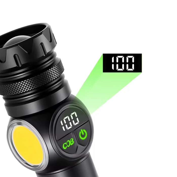 Hubrendy ÇER 9 Mod Şarjlı Kamp Lambası El Feneri Wt-704