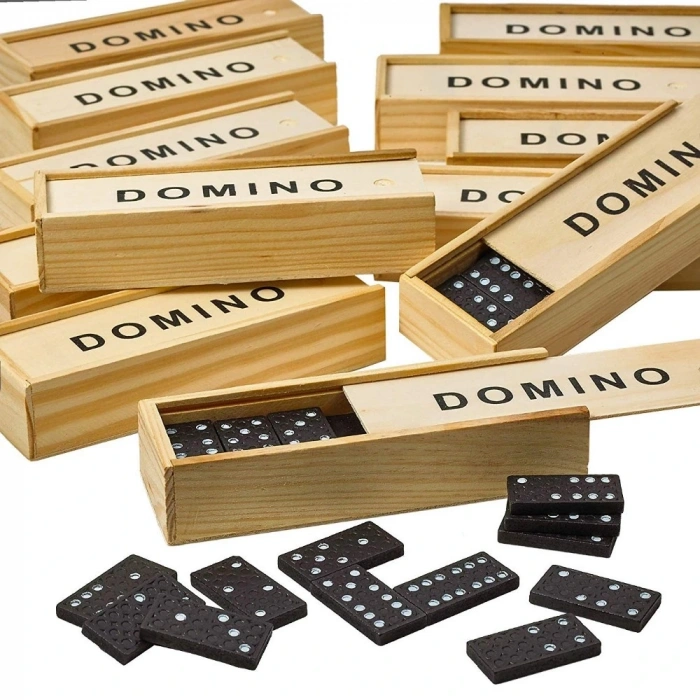 Hubrendy ÇER Ahşap Domino Seti