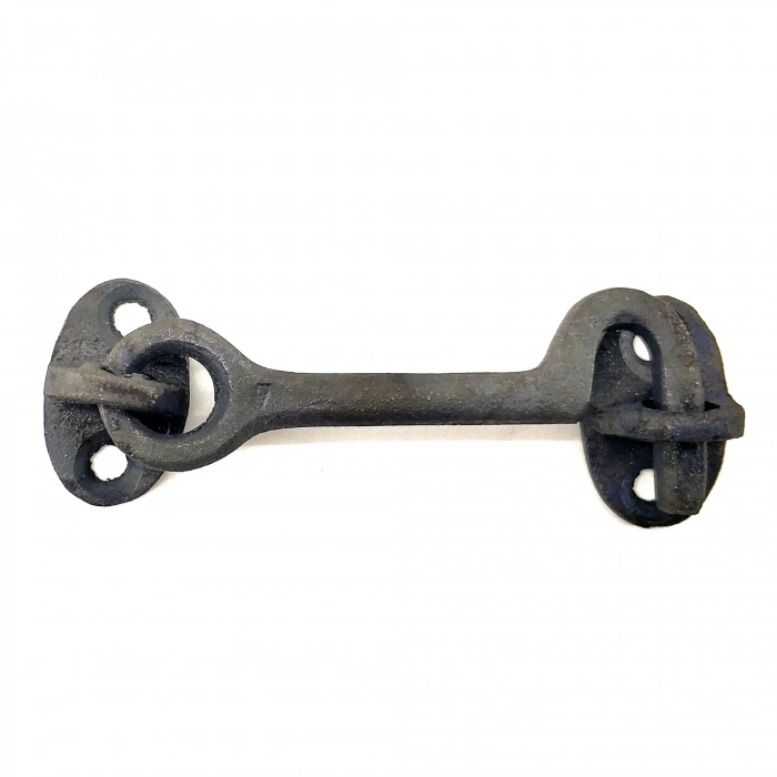 Hubrendy ÇER Antika Tarz Dekoratif Pirinç Maymuncuk Çengeli - 8,5cm, Oksit