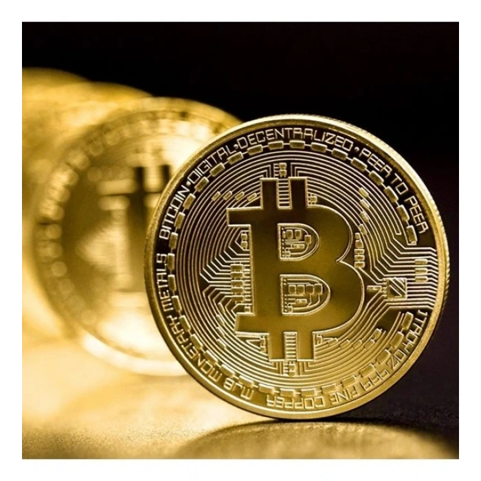 Hubrendy ÇER Bitcoin Madeni Hatıra Parası Hediyelik Para