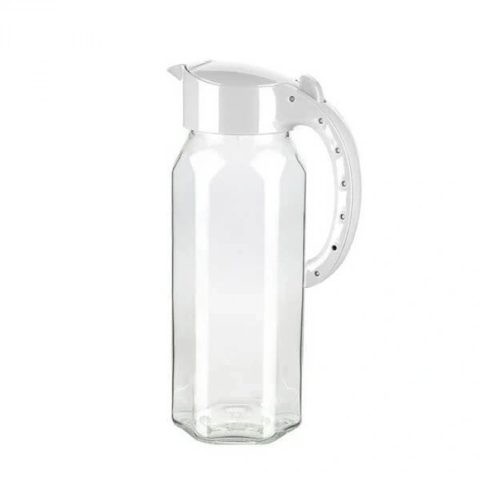 Hubrendy ÇER Cam Sürahi Ala Jug 1500 Ml