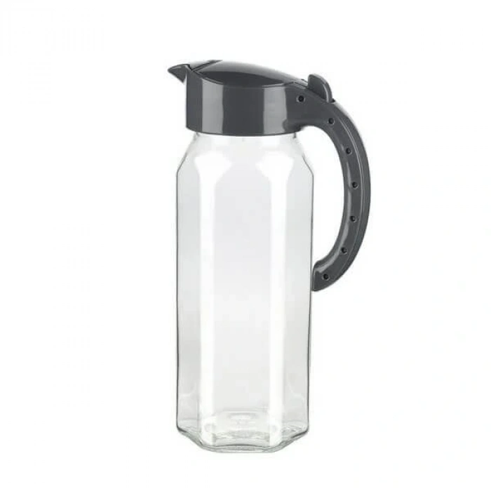 Hubrendy ÇER Cam Sürahi Ala Jug 1500 Ml