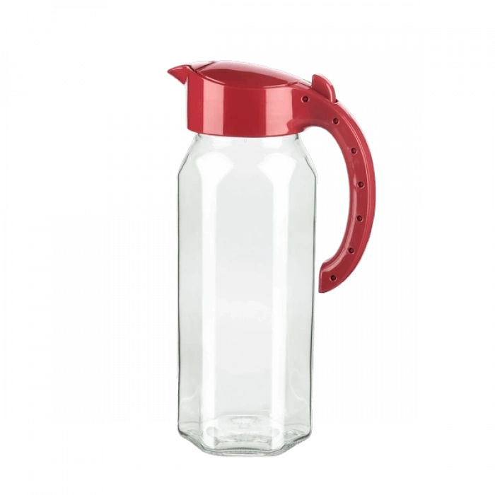 Hubrendy ÇER Cam Sürahi Ala Jug 1500 Ml