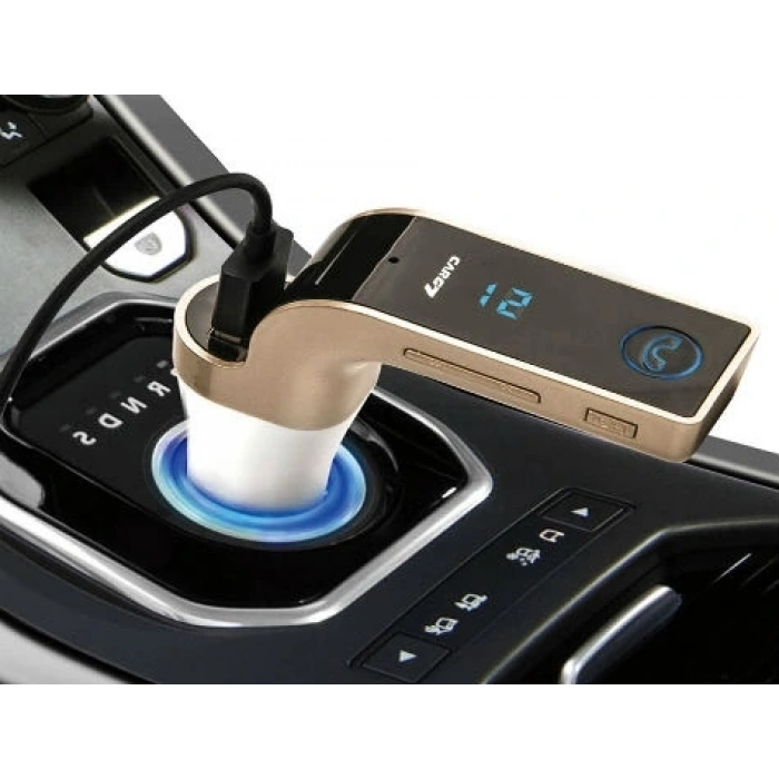 Hubrendy ÇER Carg7 Bluetooth Araç Fm Transmitter Usb Girişli