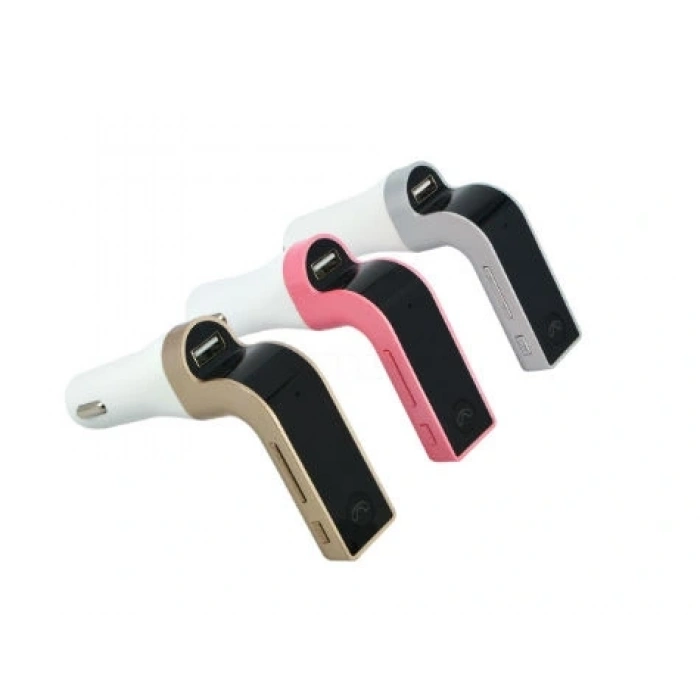 Hubrendy ÇER Carg7 Bluetooth Araç Fm Transmitter Usb Girişli