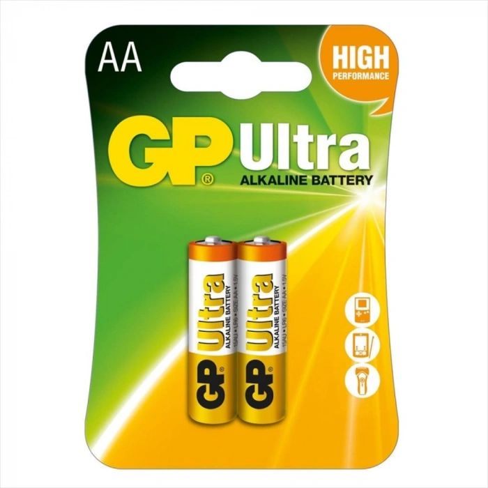 Hubrendy ÇER Gp Ultra Alkalin Aa Kalem Pil 2li